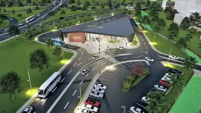 Yeni Gölcük Terminali hızla devam ediyor
