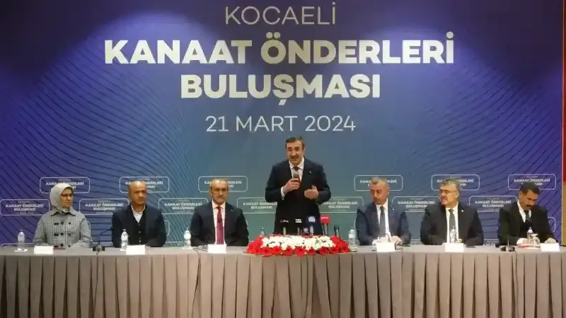 Cumhurbaşkanı Yardımcısı Yılmaz: “Geçen yıl ekonomimiz yüzde 4 buçuk büyüme kaydetti”