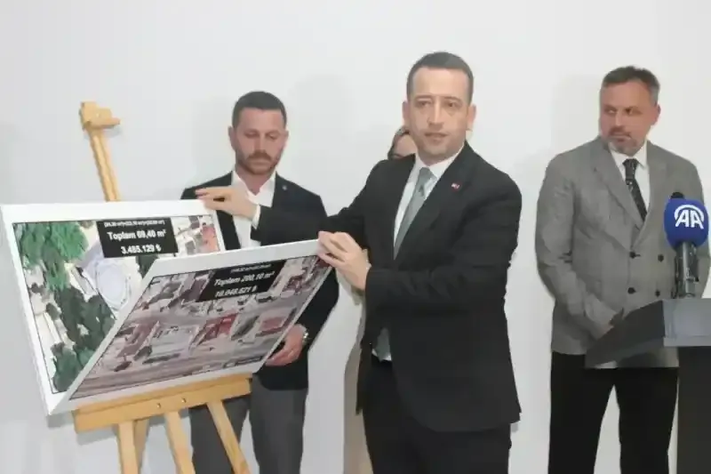 Hürriyet’in büyükşehir çöktü dediği yere bakın!