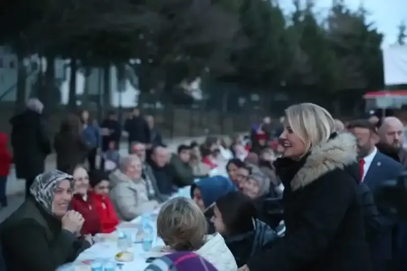 Akpınar Mahallesi sakinleri iftar sofrasında buluştu