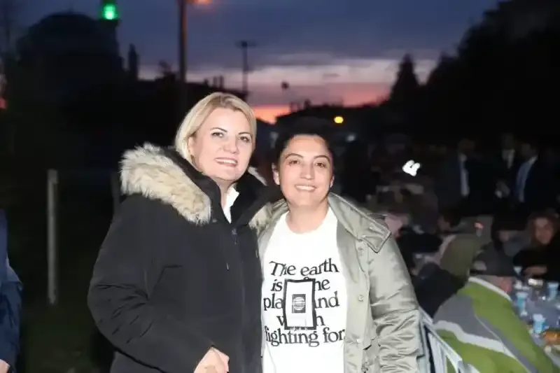 Akpınar Mahallesi sakinleri iftar sofrasında buluştu