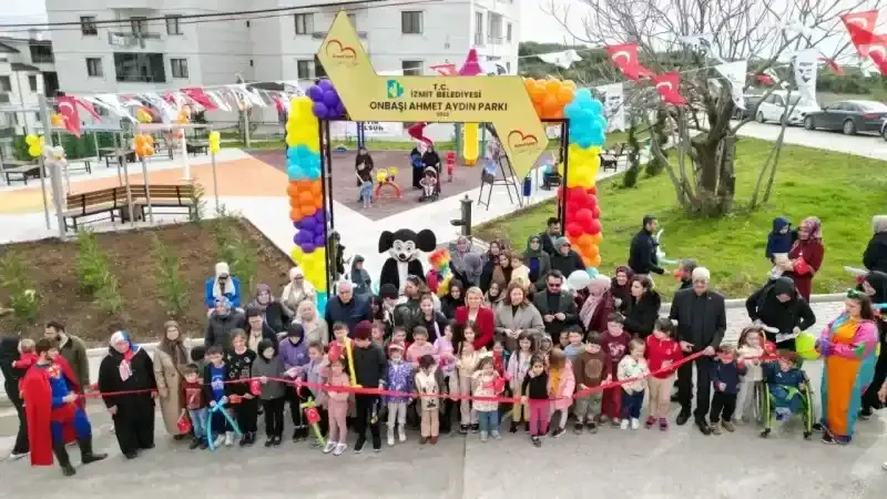 Hatipköy Onbaşı Ahmet Aydın Parkı hizmete girdi