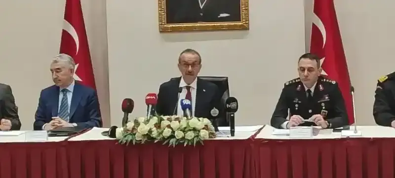 Vali Yavuz 3 aylık asayiş raporunu paylaştı