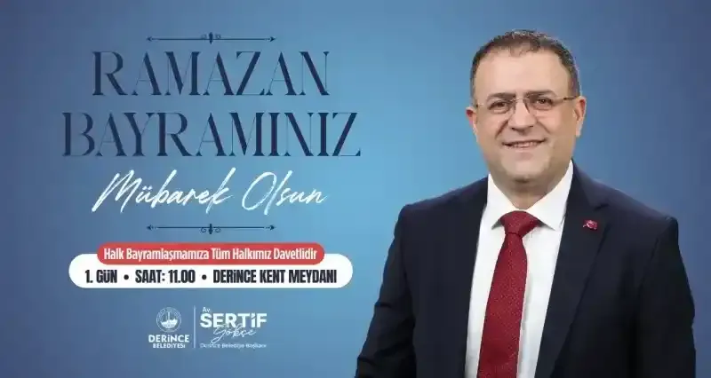 Derinceliler bayramın ilk gününde hep beraber bayramlaşacak