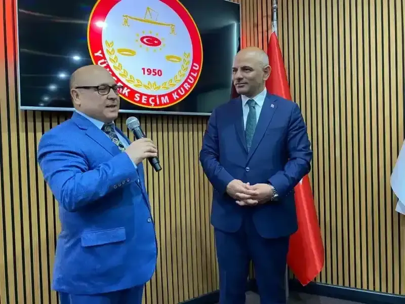 Şener Söğüt mazbatasını aldı 