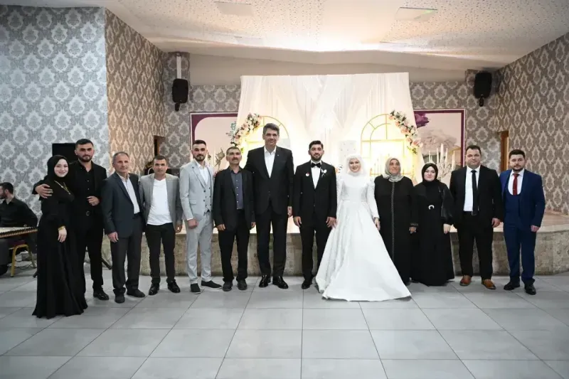 Başkan Kocaman mutluluklara ortak oluyor