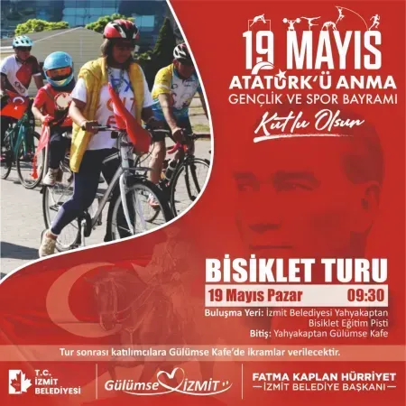 İzmit Belediyesi’nden coşkulu 19 Mayıs kutlamaları