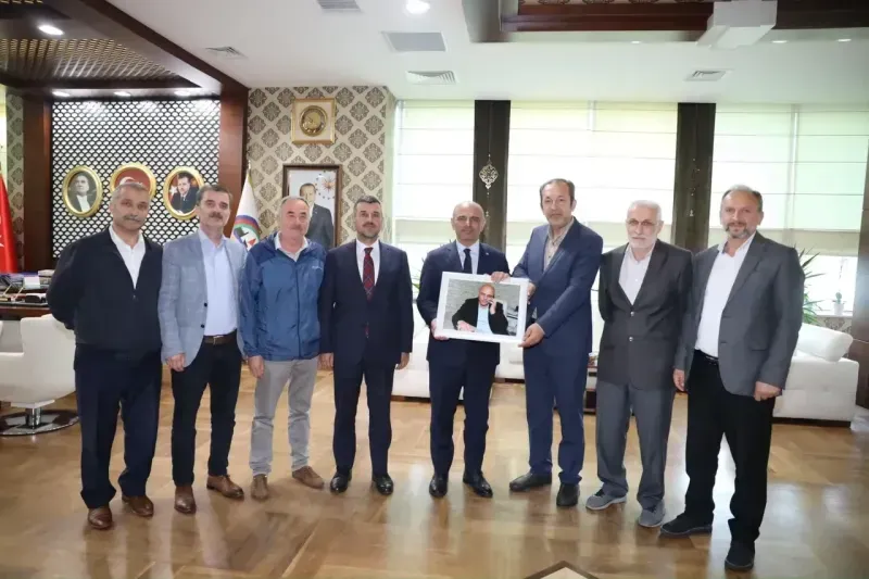 AK Parti teşkilatlarından Başkan Söğüt’e ziyaret