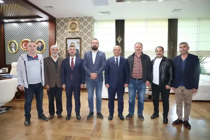 AK Parti teşkilatlarından Başkan Söğüt’e ziyaret