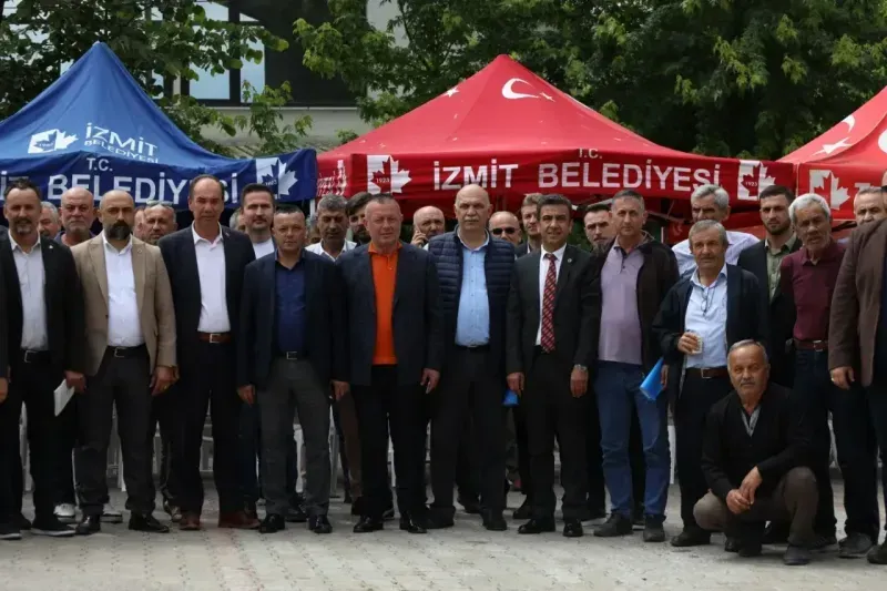 İzmit Belediyesi kırsal mahallelerin muhtarlarını dinledi