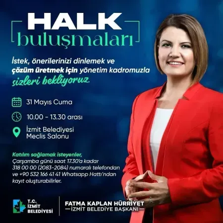 Başkan Hürriyet, halk buluşmalarına başlıyor!