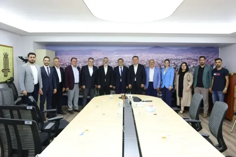 Kocaeli Kent Konseyi’nden seçilen başkanlara ziyaret