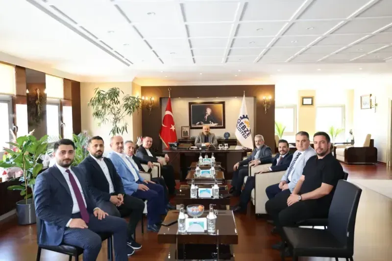 Kocaeli Kent Konseyi’nden seçilen başkanlara ziyaret