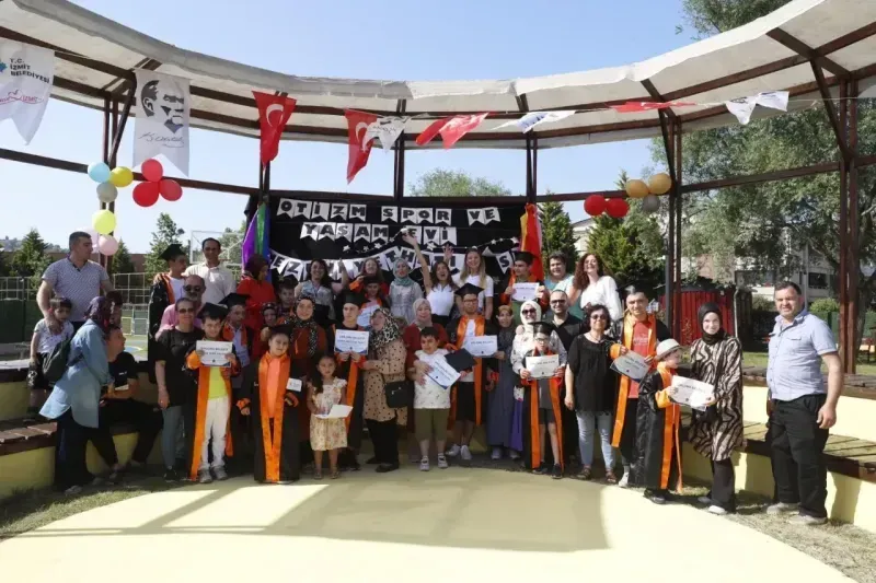 İzmit Belediyesi Otizm Spor ve Yaşam Evi ilk mezunlarını kutladı