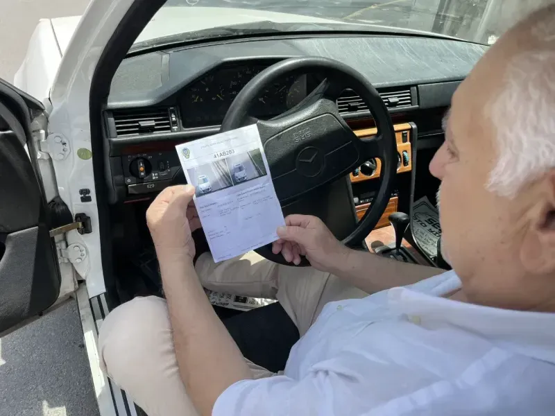 Hayatında hiç gitmediği Tokat'tan trafik cezası geldi:  Emekli maaşına haciz koyuldu