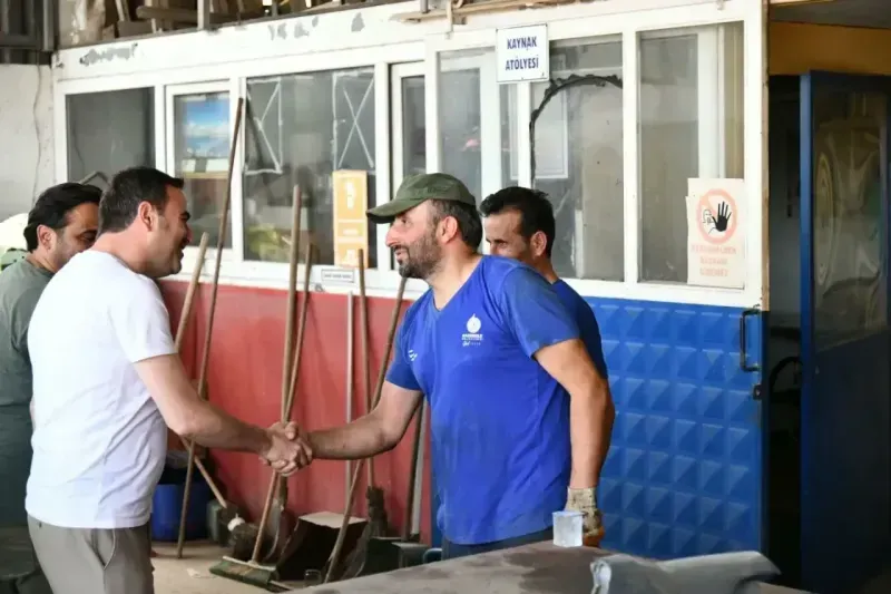 Başiskele'de bayramda tüm ekipler görev başında 