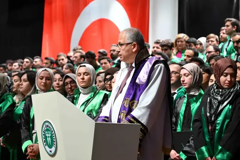 KOÜ'de Tıp Fakültesi mezuniyet töreni: Yeni hekimler göreve hazır