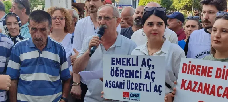 Kocaeli'de hep bir ağızdan bağırdılar! Emekçilere destek olun