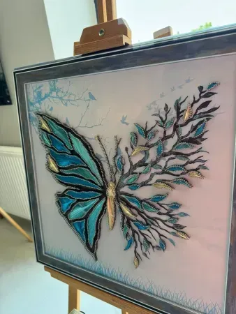 Başiskele Filografi kursiyerlerinin eserleri sergide