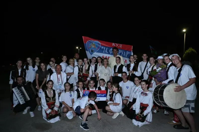 Balkan renkleri Kartepe'de buluştu