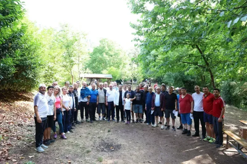 Derince'de sağlık için yürüdüler