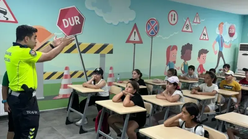 Trafik Eğitim Parkında yaz eğitimleri başladı