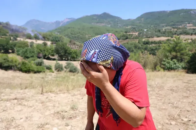 Feryatları yürek dağladı! Gözyaşları içinde izlediler 'Tükendim bittim ben'