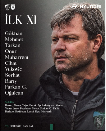 Kocaelispor hazırlık maçında! İlk 11'ler açıklandı
