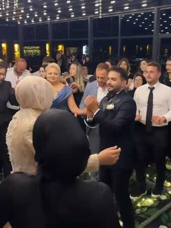 Kadir Ezildi'nin nişan görüntüleri gündem oldu!