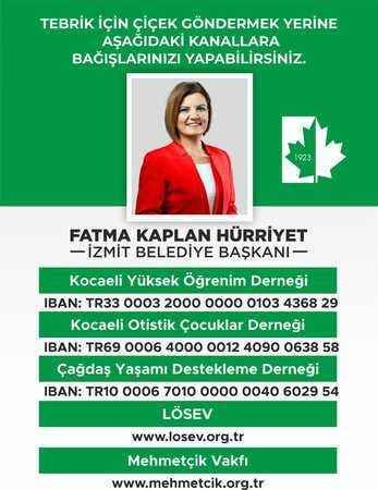 Hürriyet’ten ‘Tebrik için çiçek göndermeyin, bağış yapın’ çağrısı!