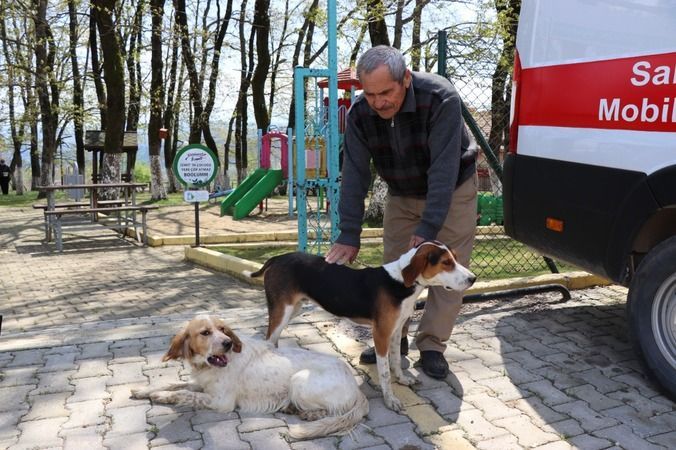 Ambarcı’nın sevimli patileri Patibüs ile aşılandı
