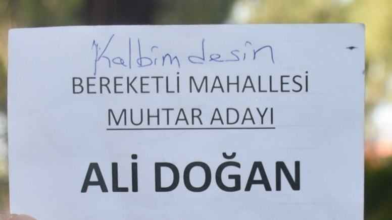 Rakibinin oy zarfından çıkan 'Kalbimdesin' yazısı sayesinde seçimi kazandı