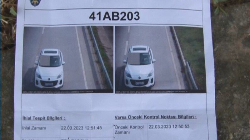 Hayatında hiç gitmediği Tokat'tan trafik cezası geldi:  Emekli maaşına haciz koyuldu