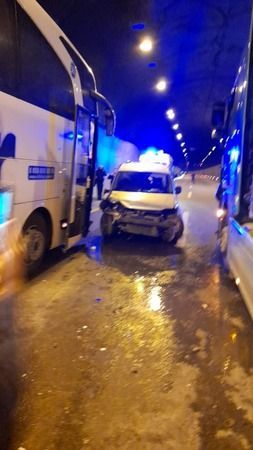 TEM'de zincirleme kaza! Trafik kitlendi