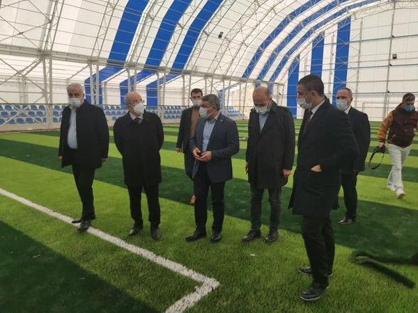 Diliskelesi Spor Tesisi açılışa hazırlanıyor