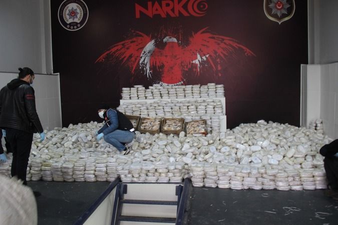 4 ton uyuşturucu işte böyle bulundu