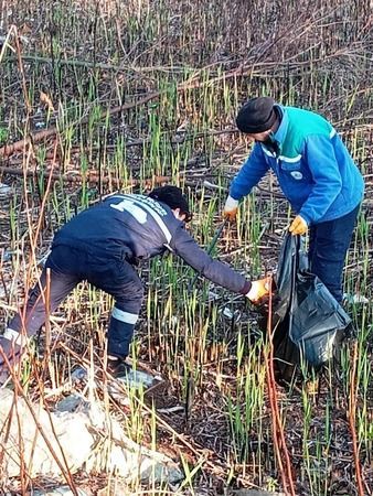 Sapanca Gölü'nde temizlik çalışması yapıldı
