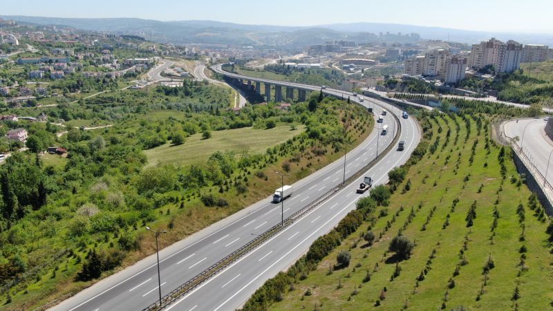 TEM Otoyolu bu bayram sessizliğe büründü
