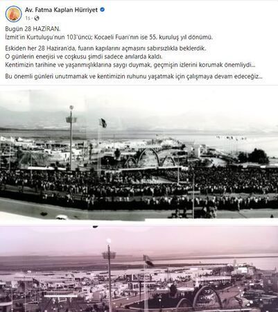 Başkan Hürriyet, 28 Haziran’da Kocaeli Fuarı’nı hatırlattı