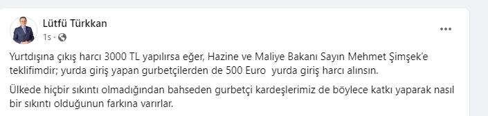 Bakan Şimşek'in vergi paketine İYİ Partili Türkkan'dan imalı teklif!