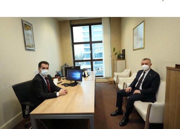 Büyükakın Ankara'da ziyaretlerde bulundu