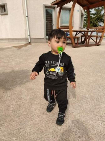14 aylık Burak kalbine yenildi
