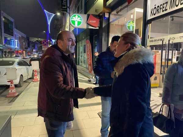 Geleneği bozmayan Başkan Hürriyet, Bekirdere’de işçilerle buluştu