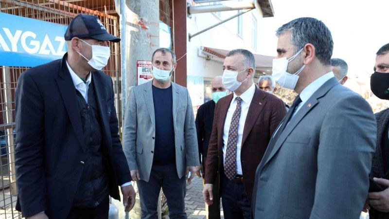 Büyükakın, Kandıra esnafına gitti