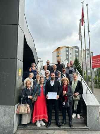 Muhtar Çiçek, mazbatasını aldı