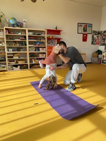 Çınar Çocuk Evi öğrencileri Beden Eğitimi derslerinde sporla buluşuyor