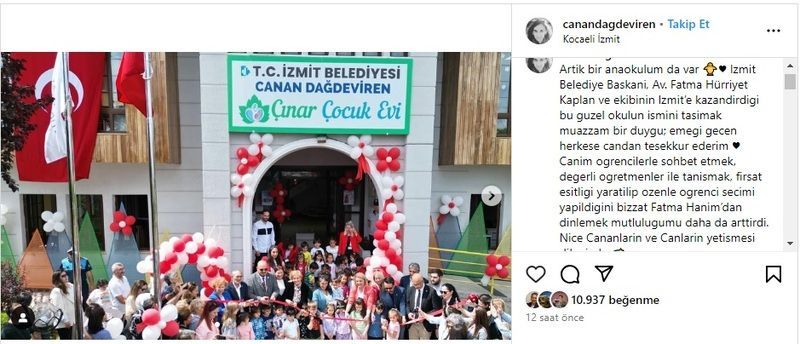 Prof. Dr. Canan Dağdeviren’den İzmit’e Övgü Dolu Paylaşım