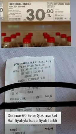 Vatandaş isyan etti: Rafta ucuz ama kasada pahalı!