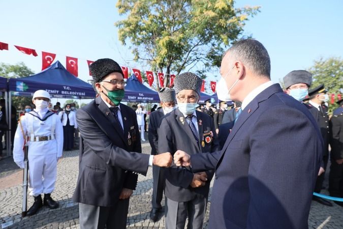 Kocaeli'de 30 Ağustos Zafer Bayramı töreni