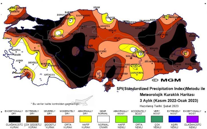 Kocaeli 'olağanüstü kuraklık' tehlikesi altında